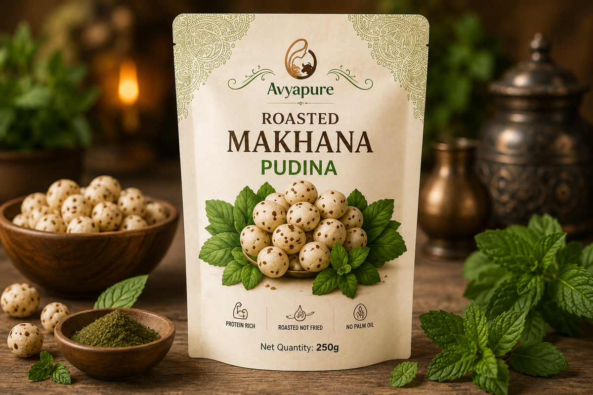 Pudina Makhana